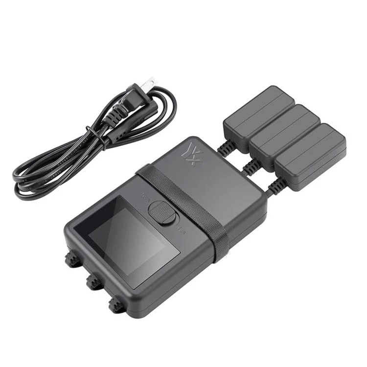 YX 3-Way Smart Charger with LCD Display For DJI Mini 5 Pro / Mini 4 Pro / Mini 3 Pro / Mini 3 Multi Battery Charging Hub US Plug - Image 2