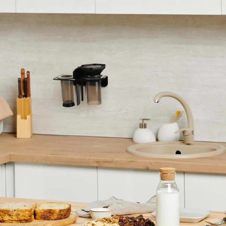 YX238 Coffee Maker Wall-Mounted Acrylic Holder For Original AeroPress Coffee Press - Image 3