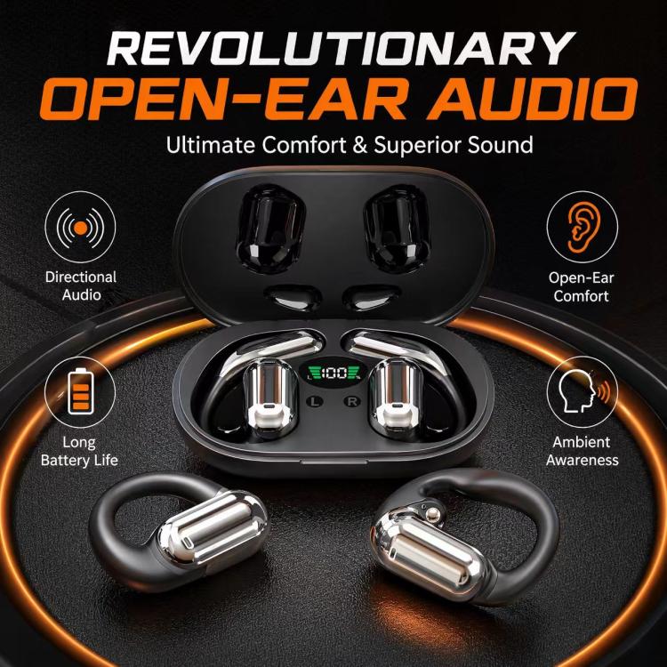 YYK-Q16 Open Back Wireless Bluetooth Earphone(Grey) - Image 9
