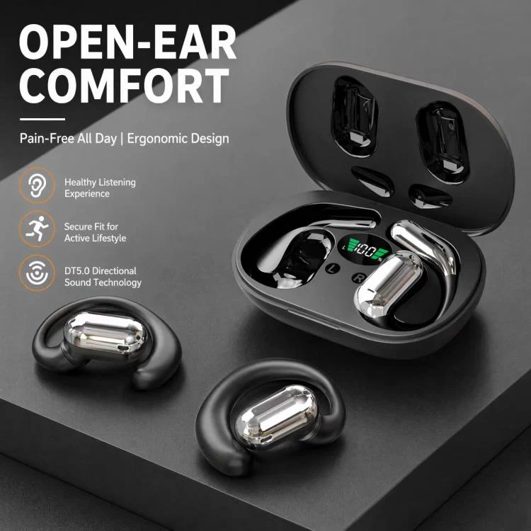 YYK-Q16 Open Back Wireless Bluetooth Earphone(White) - Image 4