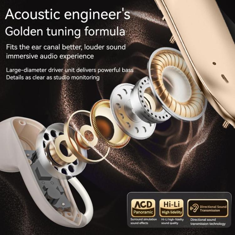 YYK-Q20 Open Back Wireless Bluetooth Sports Earphone(White) - Image 7