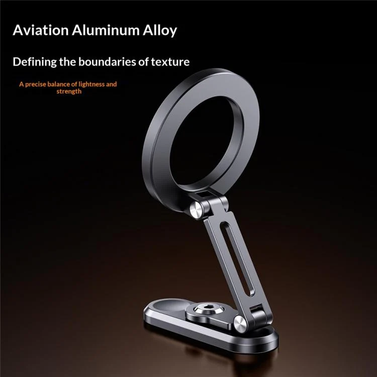 Z25 Foldable Phone Holder 360 Degree Rotating Dual-Sided Magnetic Phone Stand - Image 3