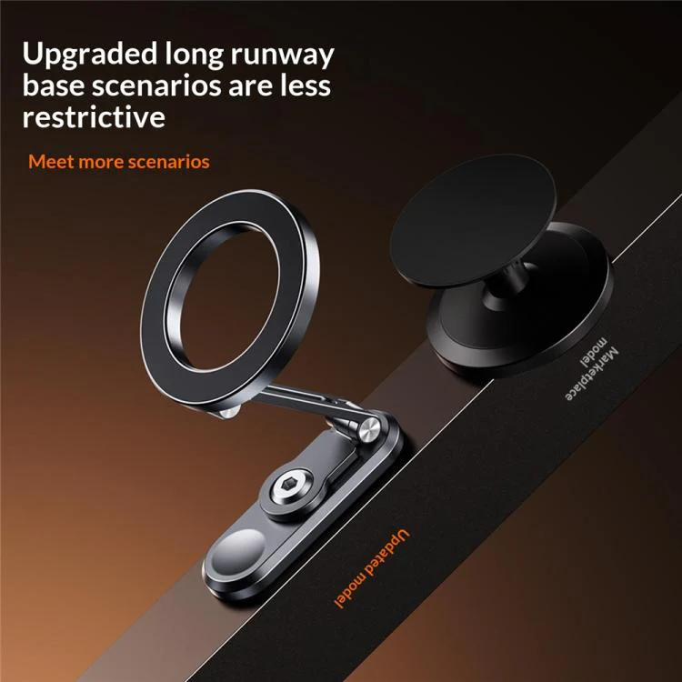 Z25 Foldable Phone Holder 360 Degree Rotating Dual-Sided Magnetic Phone Stand - Image 4