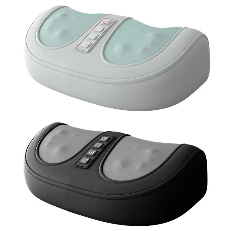 Z5 Dual-frequency Red Light Constant Temperature Hot Compress Foot Massager, Spec: UK Plug(Black) - Image 2