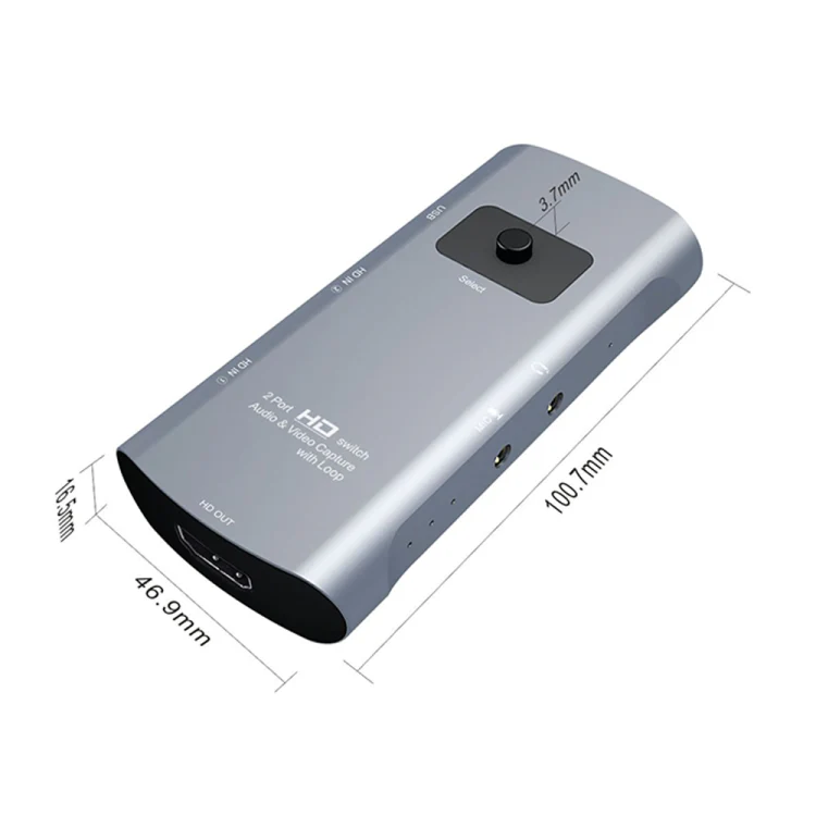 Z55 HD Audio Video Capture Switcher with Loop - Image 2