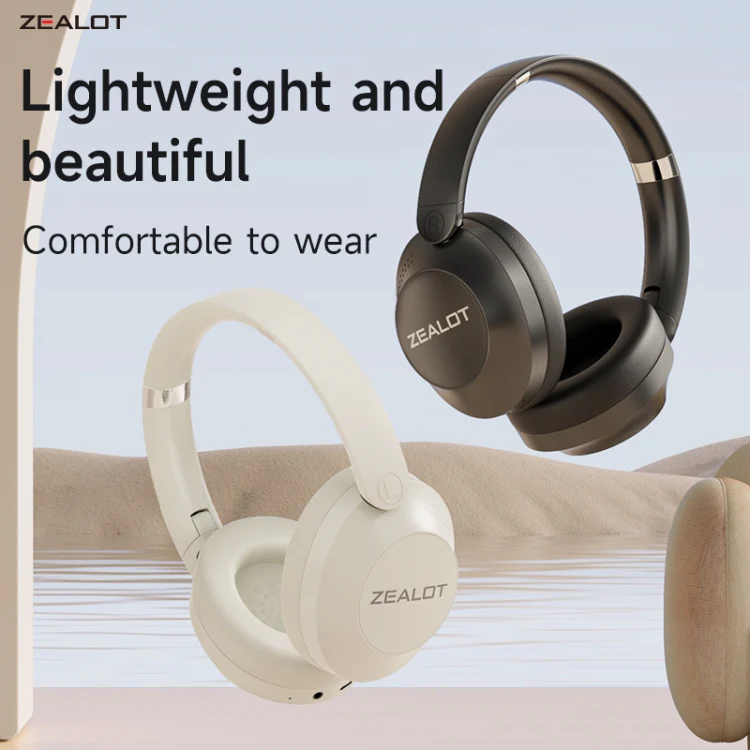 Zealot B38 Over-Ear Noise Reduction Bluetooth Earphone(White) - Image 3