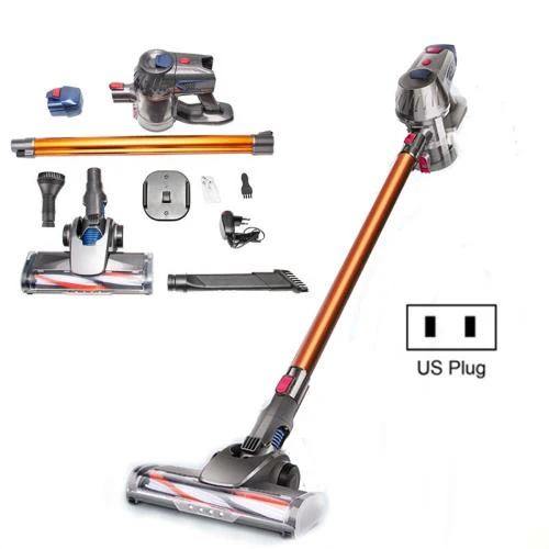 ZEK 150W 10kpa Wireless Vacuum Cleaner Household Powerful Handheld Vertical Rechargeable Vacuum Cleaner Without Mite Removal Brush, Plug Type:US Plug