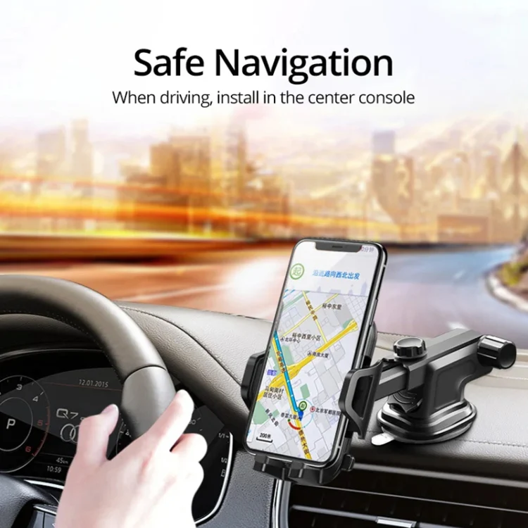 ZF015 Magnetic Suction Lazy Aluminum Alloy Phone Holder(Black) - Image 6