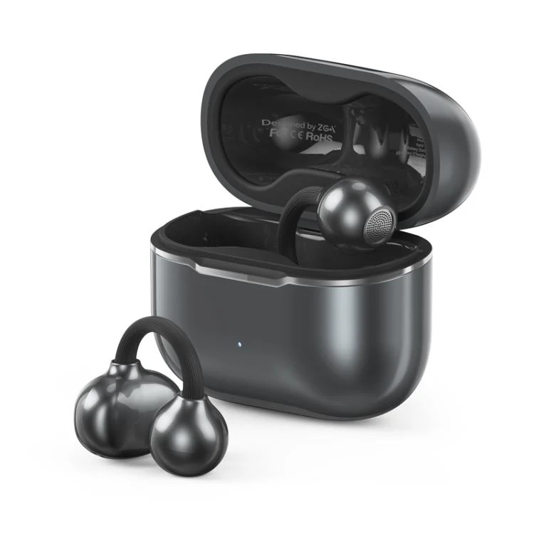 ZGA GS29 Free Music 2 Ear Clip Wireless Bluetooth Earphones(Black)