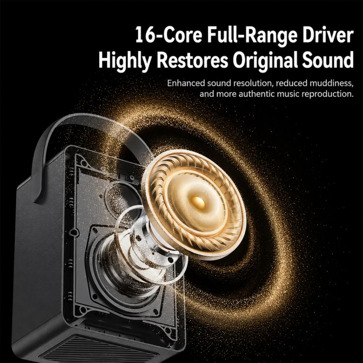 ZGA PZ010 Portable Dual Mic Karaoke Bluetooth Speaker(Black) - Image 3