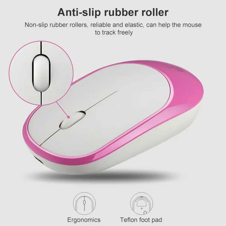 ZGB 360 2.4G Computer Laptop Wireless Chargeable Mini Mouse 1000dpi(Black) - Image 6