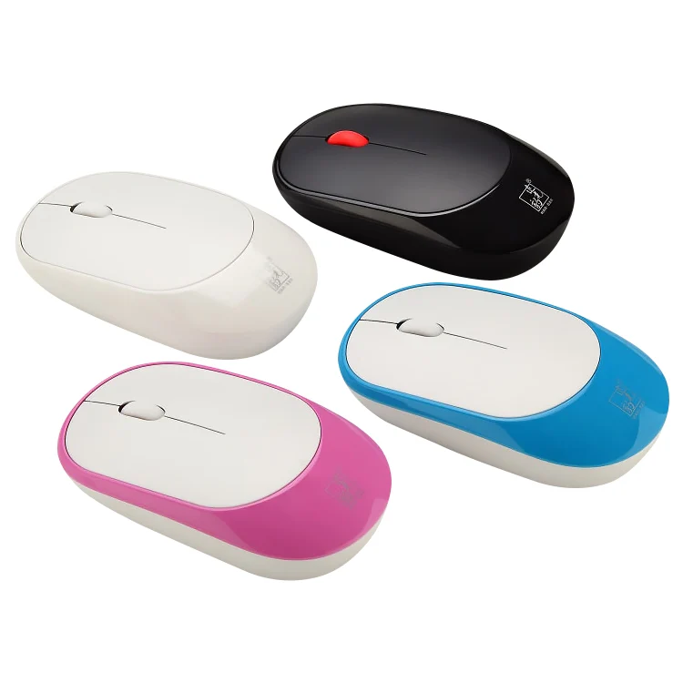 ZGB 360 2.4G Computer Laptop Wireless Chargeable Mini Mouse 1000dpi(Pink) - Image 2