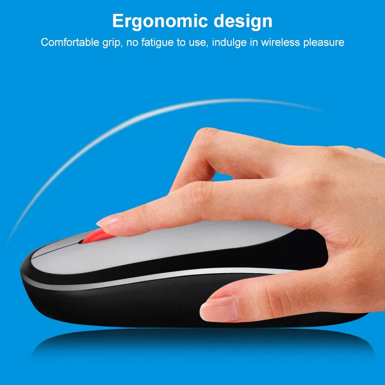 ZGB 360 2.4G Computer Laptop Wireless Chargeable Mini Mouse 1000dpi(Pink) - Image 8