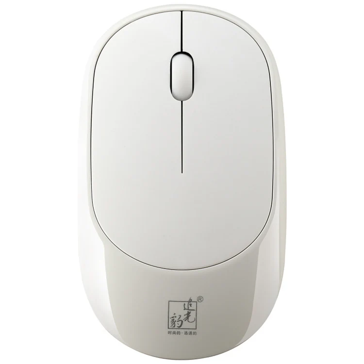 ZGB 360 2.4G Computer Laptop Wireless Chargeable Mini Mouse 1000dpi(White)