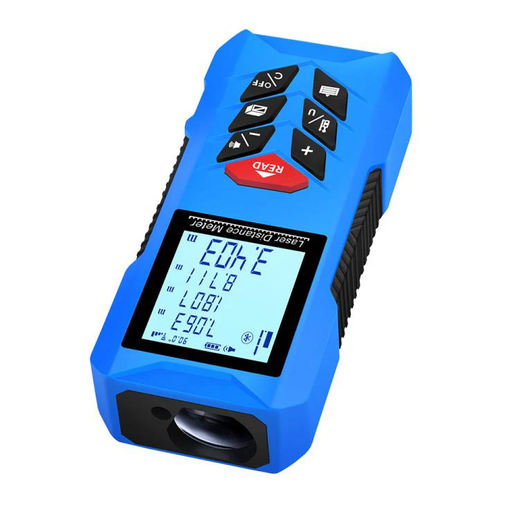 ZHENBING N1 Advanced Version Handheld Cross Line Infrared Laser Distance Meter, Measuring Distance:50m(Blue) - Image 3