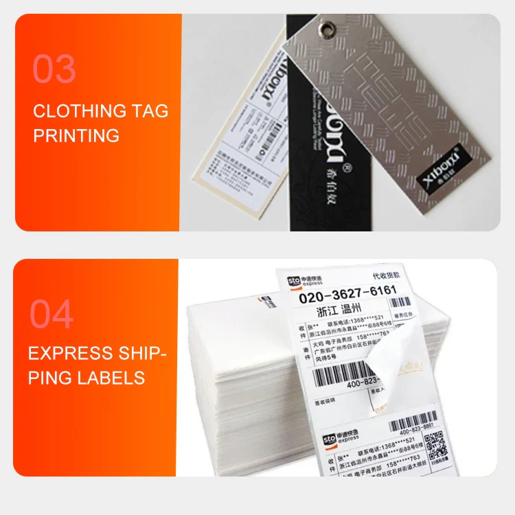 ZJ-9250 100x150mm USB Bluetooth Thermal Label Printer, Plug:EU Plug(Black) - Image 12