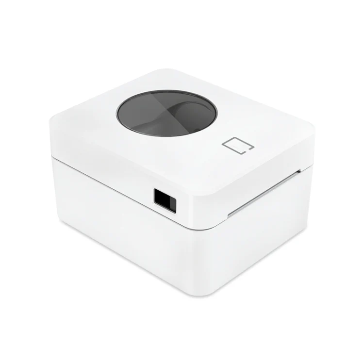 ZJ-9250 100x150mm USB Bluetooth Thermal Label Printer, Plug:US Plug(White)