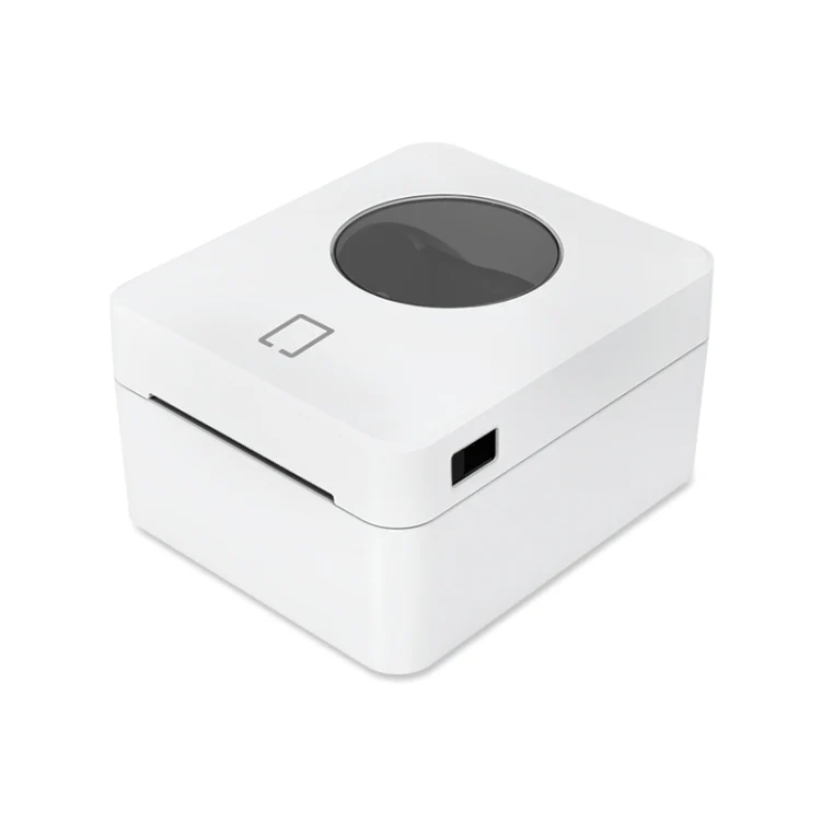 ZJ-9250 100x150mm USB Thermal Label Printer, Plug:EU Plug(White) - Image 3