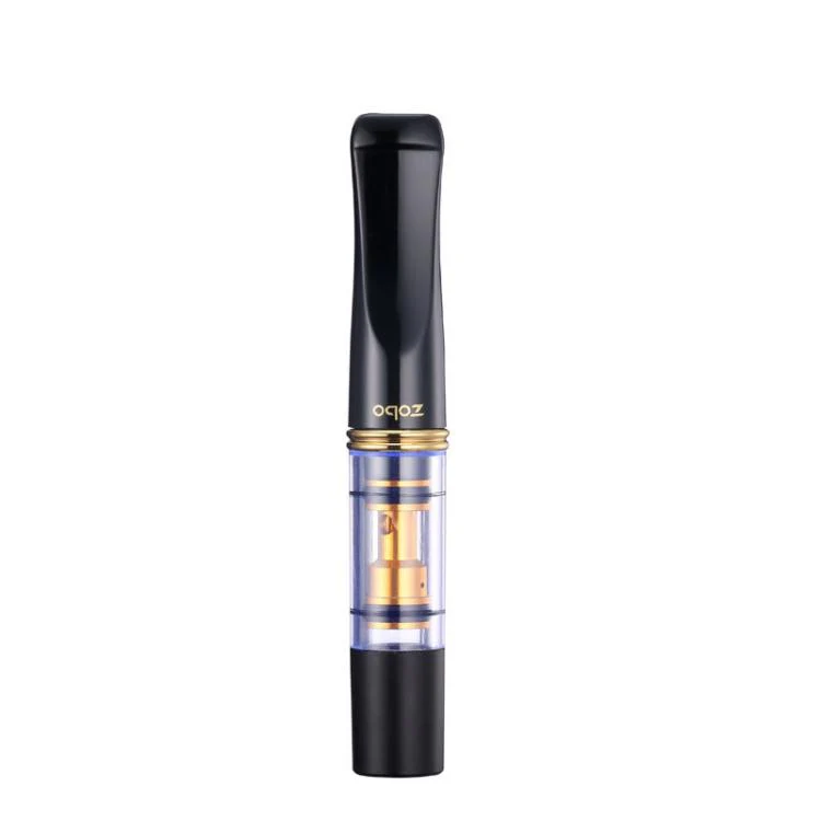 ZOBO Double Filter Cigarette Holder Reusable & Washable 7.6mm Wide Cigarette Filter(Black)