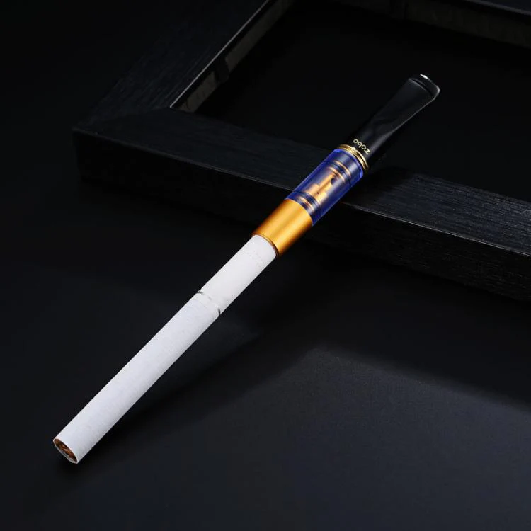 ZOBO Double Filter Cigarette Holder Reusable & Washable 7.6mm Wide Cigarette Filter(Gold) - Image 4