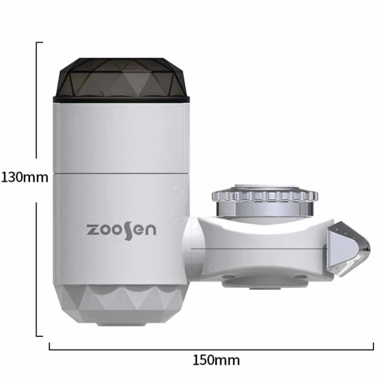 Zoosen Electric Hot Water Faucet Connection Type Instant Hot Water Faucet EU Plug, Style:White - Image 10