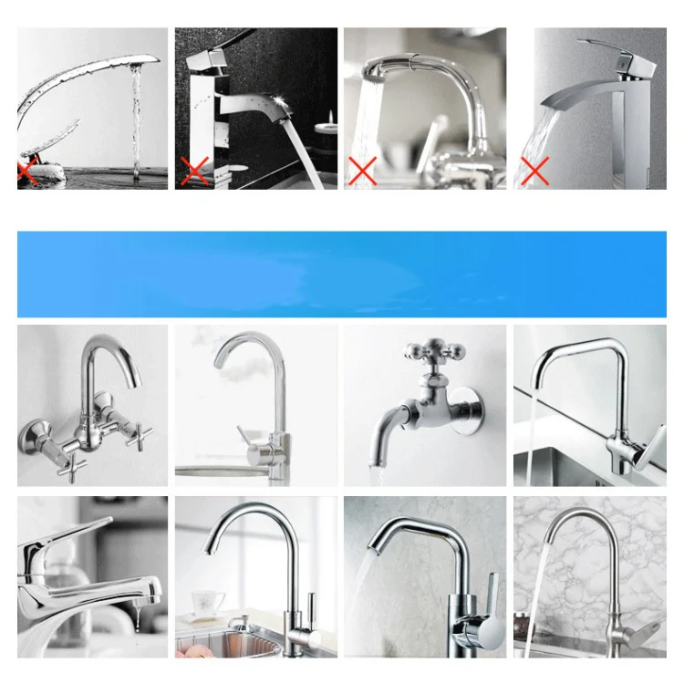 Zoosen Electric Hot Water Faucet Connection Type Instant Hot Water Faucet EU Plug, Style:With shower Head Connector - Image 8